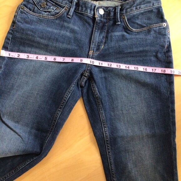 BANANA republic pedal pusher pants jeans stretchy cotton blend medium rise 28/6 - Picture 8 of 12